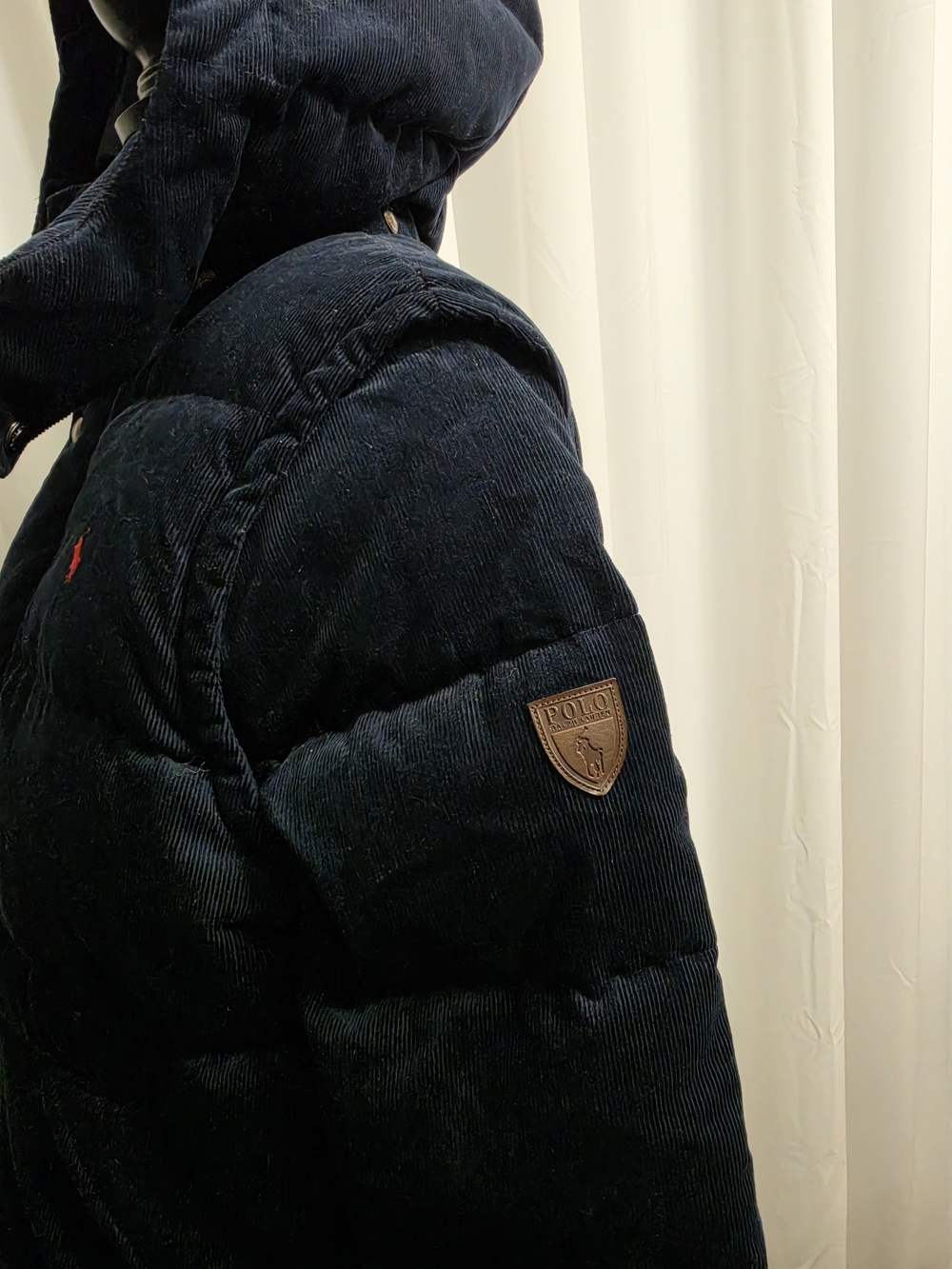 Polo Ralph Lauren Boysโ XL 18โ20 Convertible Corduroy Down Jacket - Picture 4 of 10
